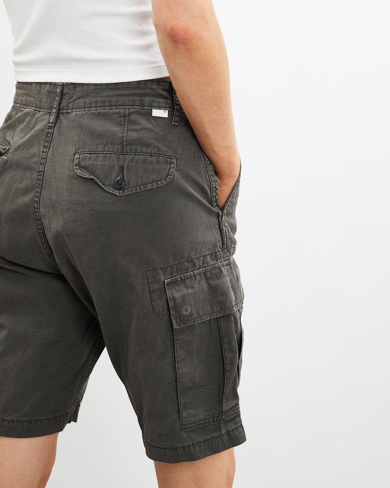 Vintage, Levi's, Cargo, Shorts, The Real Deal, size 31", colour Grey, newtown, sydney, australia, thrift store, opshop, preloved, secondhand, sustainable, retro, antique, 70s, 80s, 90s, 2000s, 00s, fashion, clothing, streetwear, trendy, garment, style, boutique, store, shop, archive, sale, cheap, best, top, Shorts