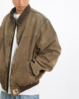 Vintage, 90s, Carhartt, Santa, Fe', Jacket, The Real Deal, size large, colour Brown, newtown, sydney, australia, thrift store, opshop, preloved, secondhand, sustainable, retro, antique, 70s, 80s, 90s, 2000s, 00s, fashion, clothing, streetwear, trendy, garment, style, boutique, store, shop, archive, sale, cheap, best, top, Jackets