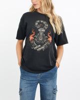 Vintage, Harley, Davidson, Tee, The Real Deal, size medium, colour Black, newtown, sydney, australia, thrift store, opshop, preloved, secondhand, sustainable, retro, antique, 70s, 80s, 90s, 2000s, 00s, fashion, clothing, streetwear, trendy, garment, style, boutique, store, shop, archive, sale, cheap, best, top, T-Shirts