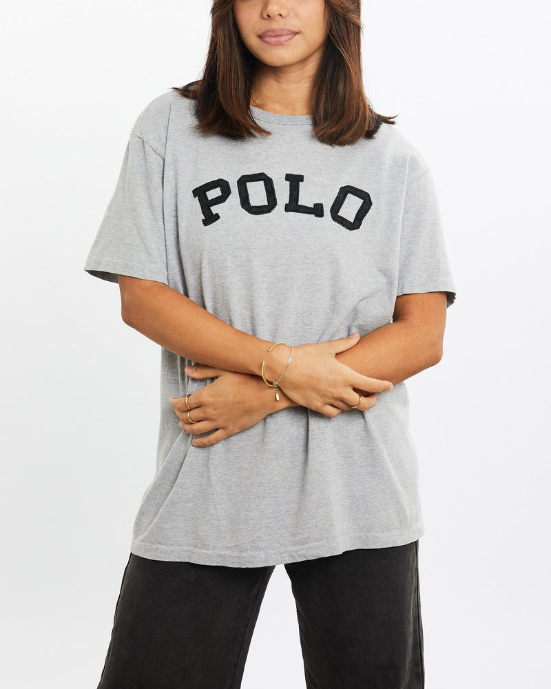 Vintage, 90s, Ralph, Lauren, Polo, Sport, Tee, The Real Deal, size extra small, colour Black, newtown, sydney, australia, thrift store, opshop, preloved, secondhand, sustainable, retro, antique, 70s, 80s, 90s, 2000s, 00s, fashion, clothing, streetwear, trendy, garment, style, boutique, store, shop, archive, sale, cheap, best, top, T-Shirts