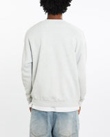 Vintage, 90s, Sports, Illustrated, Sweatshirt, The Real Deal, size large, colour Grey, newtown, sydney, australia, thrift store, opshop, preloved, secondhand, sustainable, retro, antique, 70s, 80s, 90s, 2000s, 00s, fashion, clothing, streetwear, trendy, garment, style, boutique, store, shop, archive, sale, cheap, best, top, Sweats and hoodies