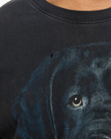 Vintage, Labrador, Tee, The Real Deal, size large, colour Black, newtown, sydney, australia, thrift store, opshop, preloved, secondhand, sustainable, retro, antique, 70s, 80s, 90s, 2000s, 00s, fashion, clothing, streetwear, trendy, garment, style, boutique, store, shop, archive, sale, cheap, best, top, T-Shirts