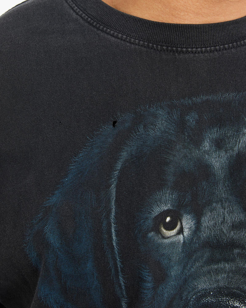 Vintage, Labrador, Tee, The Real Deal, size large, colour Black, newtown, sydney, australia, thrift store, opshop, preloved, secondhand, sustainable, retro, antique, 70s, 80s, 90s, 2000s, 00s, fashion, clothing, streetwear, trendy, garment, style, boutique, store, shop, archive, sale, cheap, best, top, T-Shirts
