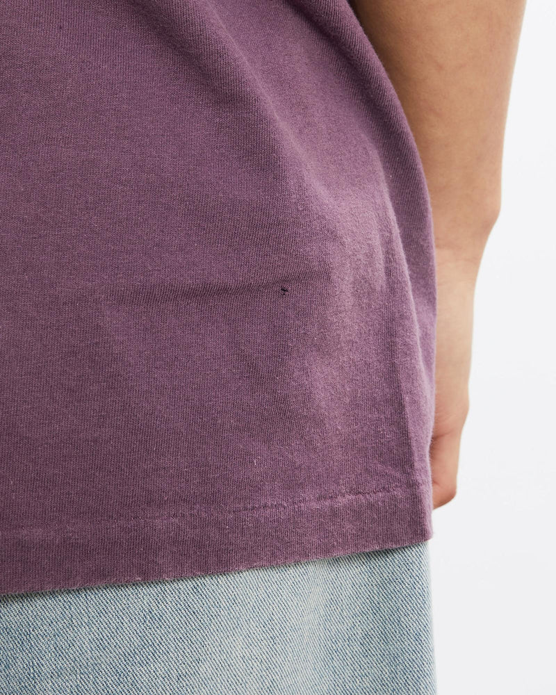 Vintage, 90s, Dolphins, Wildlife, Tee, The Real Deal, size large, colour Purple, newtown, sydney, australia, thrift store, opshop, preloved, secondhand, sustainable, retro, antique, 70s, 80s, 90s, 2000s, 00s, fashion, clothing, streetwear, trendy, garment, style, boutique, store, shop, archive, sale, cheap, best, top, T-Shirts