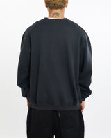 Vintage, Adidas, Mercedes-Benz, Tennis, Cup, Sweatshirt, The Real Deal, size extra large, colour Black, newtown, sydney, australia, thrift store, opshop, preloved, secondhand, sustainable, retro, antique, 70s, 80s, 90s, 2000s, 00s, fashion, clothing, streetwear, trendy, garment, style, boutique, store, shop, archive, sale, cheap, best, top, Sweats and hoodies