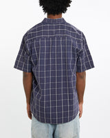 Vintage, 90s, Polo, Ralph, Lauren, Short, Sleeve, Button, Up, Shirt, The Real Deal, size large, colour Navy, newtown, sydney, australia, thrift store, opshop, preloved, secondhand, sustainable, retro, antique, 70s, 80s, 90s, 2000s, 00s, fashion, clothing, streetwear, trendy, garment, style, boutique, store, shop, archive, sale, cheap, best, top, Shirts