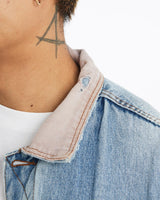 Vintage, Wrangler, Sherpa, Lined, Denim, Jacket, The Real Deal, size extra large, colour Blue, newtown, sydney, australia, thrift store, opshop, preloved, secondhand, sustainable, retro, antique, 70s, 80s, 90s, 2000s, 00s, fashion, clothing, streetwear, trendy, garment, style, boutique, store, shop, archive, sale, cheap, best, top, Jackets