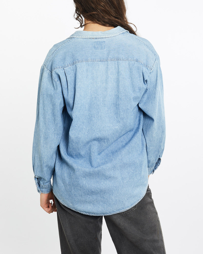 Vintage, 90s, Levi's, Denim, Button, Up, Shirt, The Real Deal, size small, colour Blue, newtown, sydney, australia, thrift store, opshop, preloved, secondhand, sustainable, retro, antique, 70s, 80s, 90s, 2000s, 00s, fashion, clothing, streetwear, trendy, garment, style, boutique, store, shop, archive, sale, cheap, best, top, Shirts
