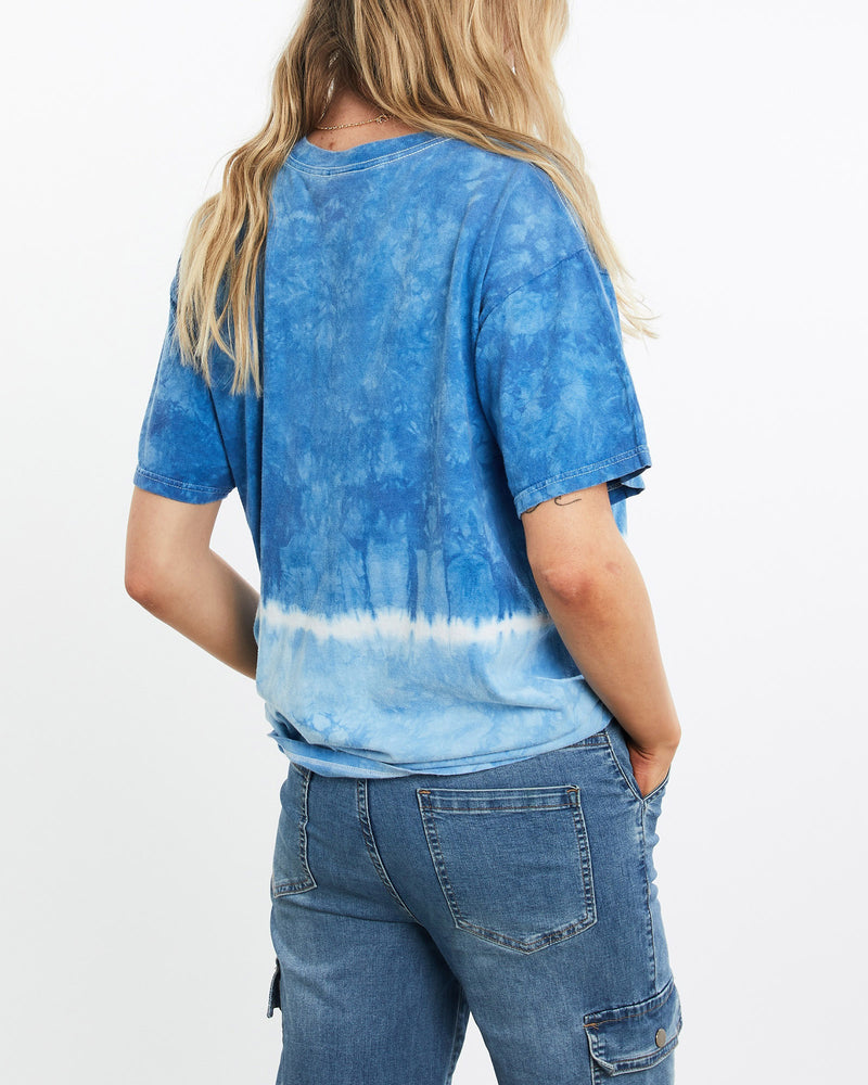 Vintage, Walt, Disney, World, Tie, Dye, Tee, The Real Deal, size medium, colour Blue, newtown, sydney, australia, thrift store, opshop, preloved, secondhand, sustainable, retro, antique, 70s, 80s, 90s, 2000s, 00s, fashion, clothing, streetwear, trendy, garment, style, boutique, store, shop, archive, sale, cheap, best, top, T-Shirts