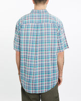 Vintage, 90s, Polo, Ralph, Lauren, Short, Sleeve, Button, Up, Shirt, The Real Deal, size extra large, colour Multicolour, newtown, sydney, australia, thrift store, opshop, preloved, secondhand, sustainable, retro, antique, 70s, 80s, 90s, 2000s, 00s, fashion, clothing, streetwear, trendy, garment, style, boutique, store, shop, archive, sale, cheap, best, top, Shirts