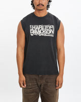 Vintage Harley Davidson Tank <br>M , The Real Deal , newtown, sydney, australia, thrift store, opshop, preloved, secondhand, sustainable, retro, antique, 70s, 80s, 90s, 2000s, 00s, fashion, clothing, streetwear, trendy, garment, style, boutique, store, shop, archive, sale, cheap, best, top