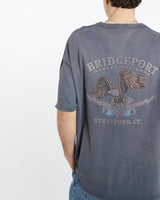 Vintage, Harley, Davidson, Tee, The Real Deal, size extra large, colour Grey, newtown, sydney, australia, thrift store, opshop, preloved, secondhand, sustainable, retro, antique, 70s, 80s, 90s, 2000s, 00s, fashion, clothing, streetwear, trendy, garment, style, boutique, store, shop, archive, sale, cheap, best, top, T-Shirts