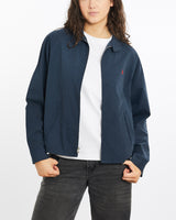 Vintage, 90s, Polo, Ralph, Lauren, Harrington, Jacket, The Real Deal, size medium, colour Navy, newtown, sydney, australia, thrift store, opshop, preloved, secondhand, sustainable, retro, antique, 70s, 80s, 90s, 2000s, 00s, fashion, clothing, streetwear, trendy, garment, style, boutique, store, shop, archive, sale, cheap, best, top, Jackets