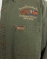 Vintage Carhartt Flannelette lined Button Up Shirt <br>XL , The Real Deal , newtown, sydney, australia, thrift store, opshop, preloved, secondhand, sustainable, retro, antique, 70s, 80s, 90s, 2000s, 00s, fashion, clothing, streetwear, trendy, garment, style, boutique, store, shop, archive, sale, cheap, best, top