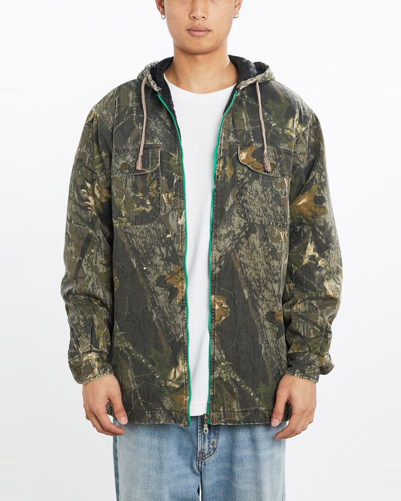 Vintage, 90s, Realtree, Camo, Jacket, The Real Deal, size large, colour Multicolour, newtown, sydney, australia, thrift store, opshop, preloved, secondhand, sustainable, retro, antique, 70s, 80s, 90s, 2000s, 00s, fashion, clothing, streetwear, trendy, garment, style, boutique, store, shop, archive, sale, cheap, best, top, Jackets