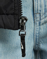 Vintage, 90s, Nike, Puffer, Jacket, The Real Deal, size extra small, colour Black, newtown, sydney, australia, thrift store, opshop, preloved, secondhand, sustainable, retro, antique, 70s, 80s, 90s, 2000s, 00s, fashion, clothing, streetwear, trendy, garment, style, boutique, store, shop, archive, sale, cheap, best, top, Jackets