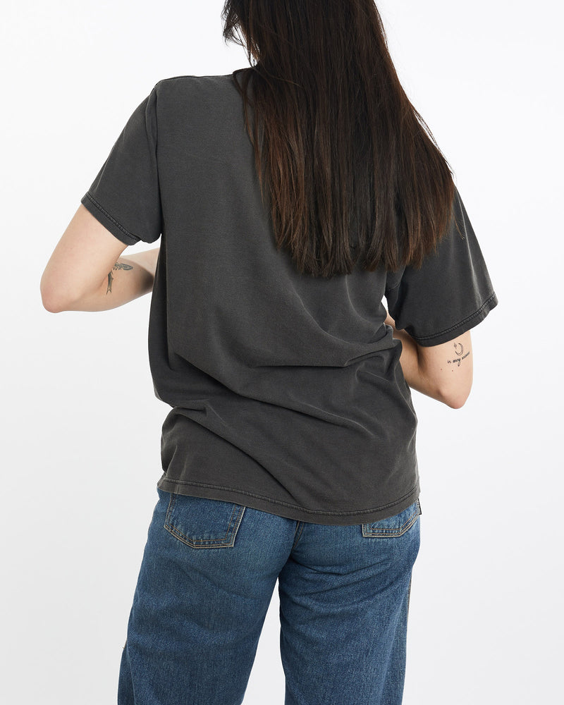 Vintage, 90s, Home, Is, Where, The, Heart, Is', Tee, The Real Deal, size medium, colour Black, newtown, sydney, australia, thrift store, opshop, preloved, secondhand, sustainable, retro, antique, 70s, 80s, 90s, 2000s, 00s, fashion, clothing, streetwear, trendy, garment, style, boutique, store, shop, archive, sale, cheap, best, top, T-Shirts