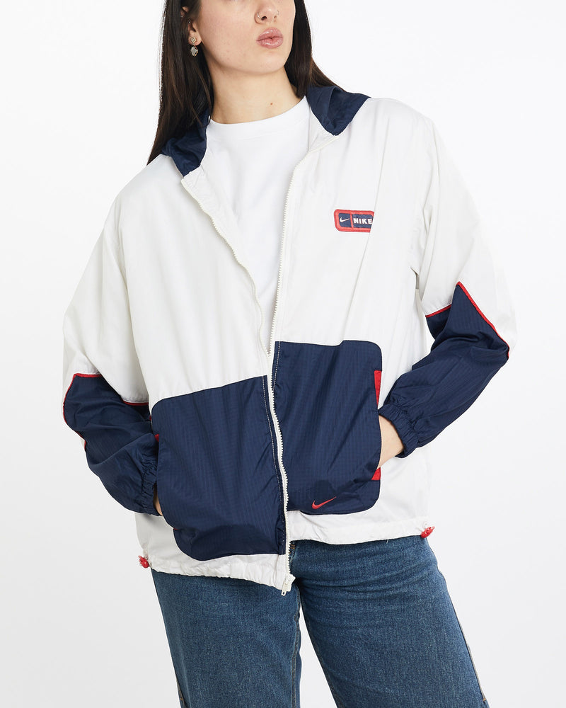 Vintage, Nike, Windbreaker, Jacket, The Real Deal, size medium, colour Multicolour, newtown, sydney, australia, thrift store, opshop, preloved, secondhand, sustainable, retro, antique, 70s, 80s, 90s, 2000s, 00s, fashion, clothing, streetwear, trendy, garment, style, boutique, store, shop, archive, sale, cheap, best, top, Jackets