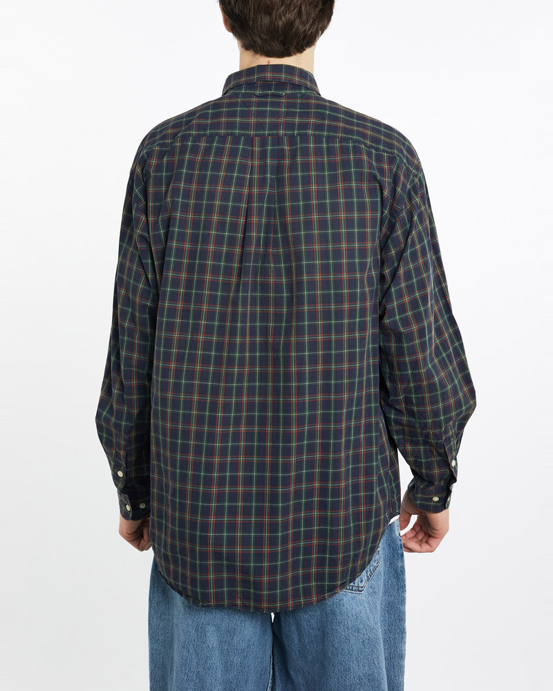 Vintage, 90s, Tommy, Hilfiger, Button, Up, Shirt, The Real Deal, size extra large, colour Multicolour, newtown, sydney, australia, thrift store, opshop, preloved, secondhand, sustainable, retro, antique, 70s, 80s, 90s, 2000s, 00s, fashion, clothing, streetwear, trendy, garment, style, boutique, store, shop, archive, sale, cheap, best, top, Shirts