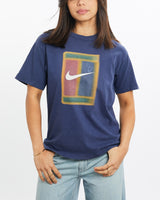 Vintage, 90s, Nike, Challenge, Court, Tee, The Real Deal, size double extra small, colour Blue, newtown, sydney, australia, thrift store, opshop, preloved, secondhand, sustainable, retro, antique, 70s, 80s, 90s, 2000s, 00s, fashion, clothing, streetwear, trendy, garment, style, boutique, store, shop, archive, sale, cheap, best, top, T-Shirts