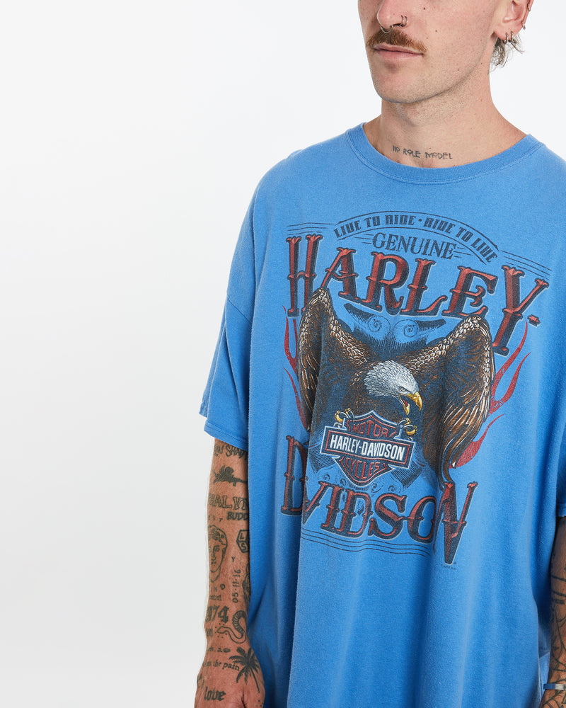 Vintage Harley Davidson Tee <br>L , The Real Deal , newtown, sydney, australia, thrift store, opshop, preloved, secondhand, sustainable, retro, antique, 70s, 80s, 90s, 2000s, 00s, fashion, clothing, streetwear, trendy, garment, style, boutique, store, shop, archive, sale, cheap, best, top