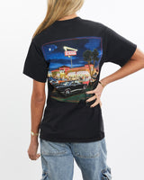 Vintage, In-N-Out, Burger, Tee, The Real Deal, size extra small, colour Black, newtown, sydney, australia, thrift store, opshop, preloved, secondhand, sustainable, retro, antique, 70s, 80s, 90s, 2000s, 00s, fashion, clothing, streetwear, trendy, garment, style, boutique, store, shop, archive, sale, cheap, best, top, T-Shirts