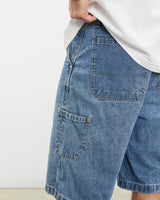 Vintage Arizona Jean Co. Denim Carpenter Shorts <br>32" , The Real Deal , newtown, sydney, australia, thrift store, opshop, preloved, secondhand, sustainable, retro, antique, 70s, 80s, 90s, 2000s, 00s, fashion, clothing, streetwear, trendy, garment, style, boutique, store, shop, archive, sale, cheap, best, top