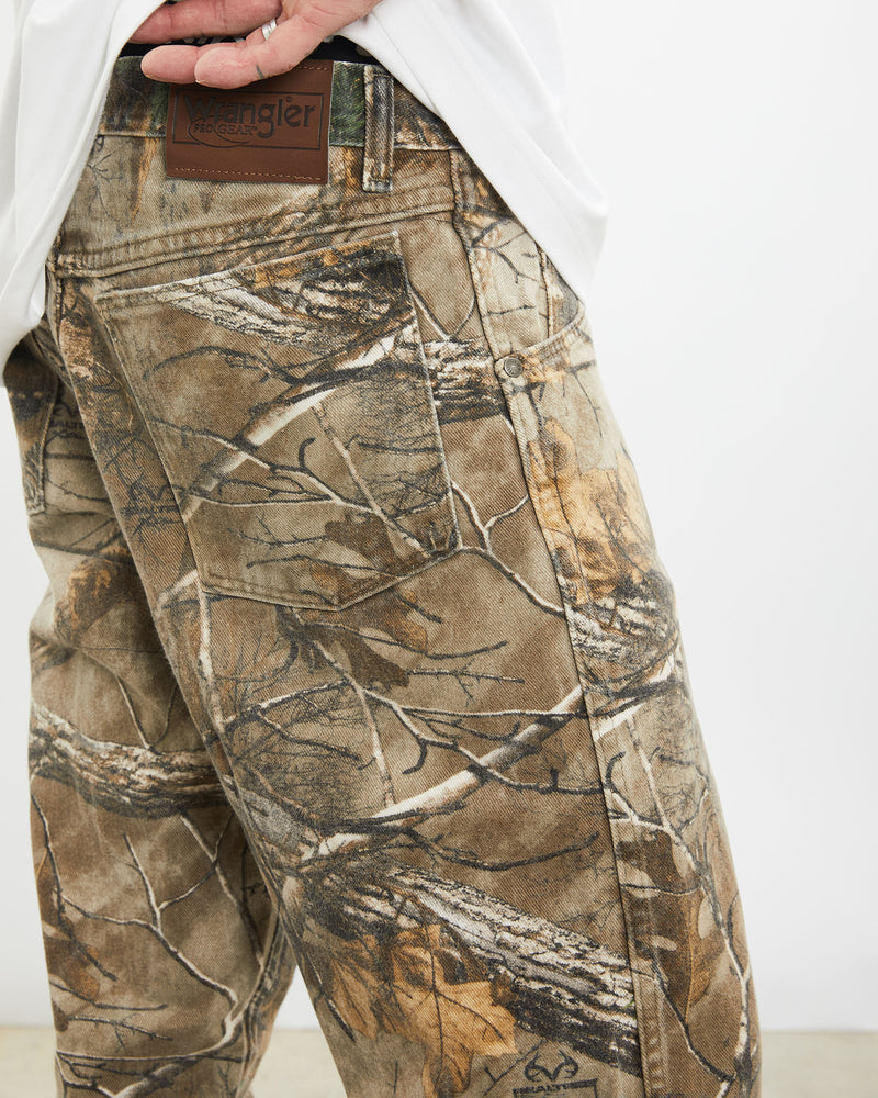 Vintage Wrangler Realtree Camo Pants <br>32" , The Real Deal , newtown, sydney, australia, thrift store, opshop, preloved, secondhand, sustainable, retro, antique, 70s, 80s, 90s, 2000s, 00s, fashion, clothing, streetwear, trendy, garment, style, boutique, store, shop, archive, sale, cheap, best, top