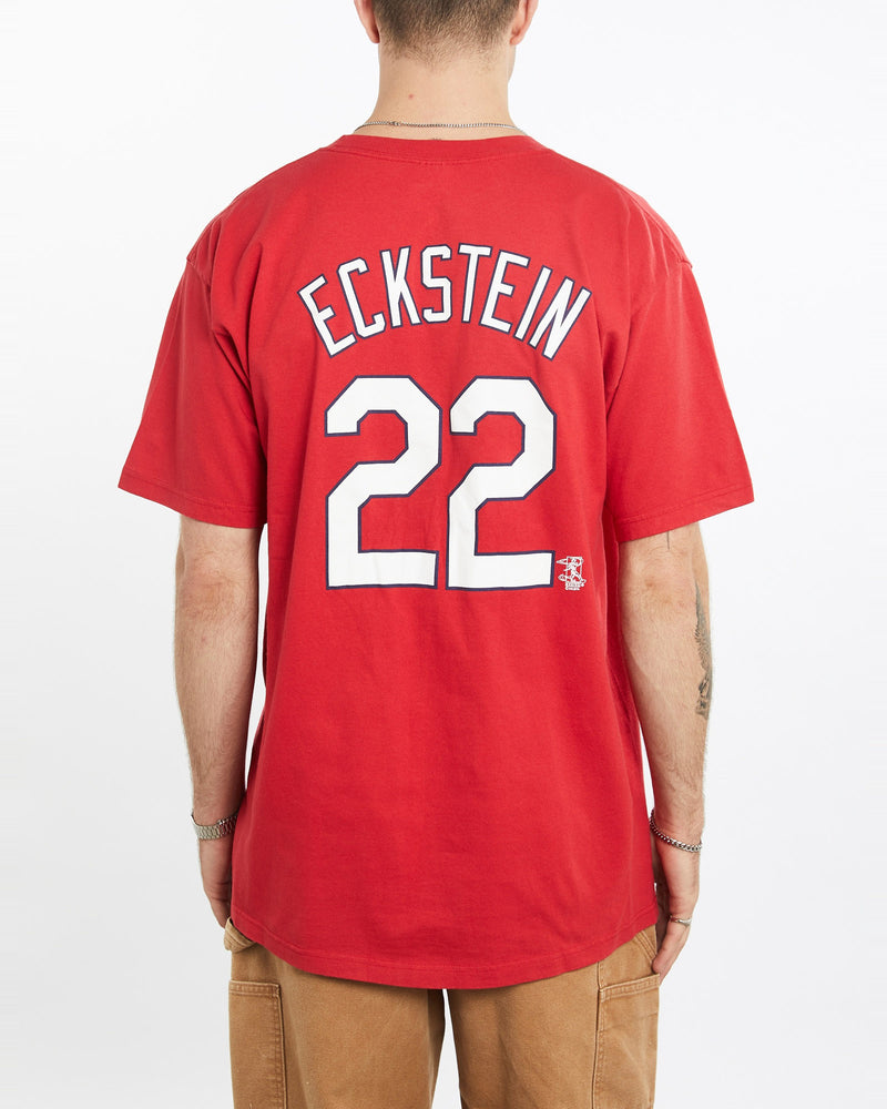 Vintage, MLB, St., Louis, Cardinals, Tee, The Real Deal, size extra large, colour Yellow, newtown, sydney, australia, thrift store, opshop, preloved, secondhand, sustainable, retro, antique, 70s, 80s, 90s, 2000s, 00s, fashion, clothing, streetwear, trendy, garment, style, boutique, store, shop, archive, sale, cheap, best, top, T-Shirts