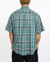 Vintage, 90s, Polo, Ralph, Lauren, Short, Sleeve, Button, Up, Shirt, The Real Deal, size extra large, colour Multicolour, newtown, sydney, australia, thrift store, opshop, preloved, secondhand, sustainable, retro, antique, 70s, 80s, 90s, 2000s, 00s, fashion, clothing, streetwear, trendy, garment, style, boutique, store, shop, archive, sale, cheap, best, top, Shirts