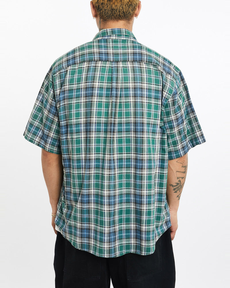 Vintage, 90s, Polo, Ralph, Lauren, Short, Sleeve, Button, Up, Shirt, The Real Deal, size extra large, colour Multicolour, newtown, sydney, australia, thrift store, opshop, preloved, secondhand, sustainable, retro, antique, 70s, 80s, 90s, 2000s, 00s, fashion, clothing, streetwear, trendy, garment, style, boutique, store, shop, archive, sale, cheap, best, top, Shirts