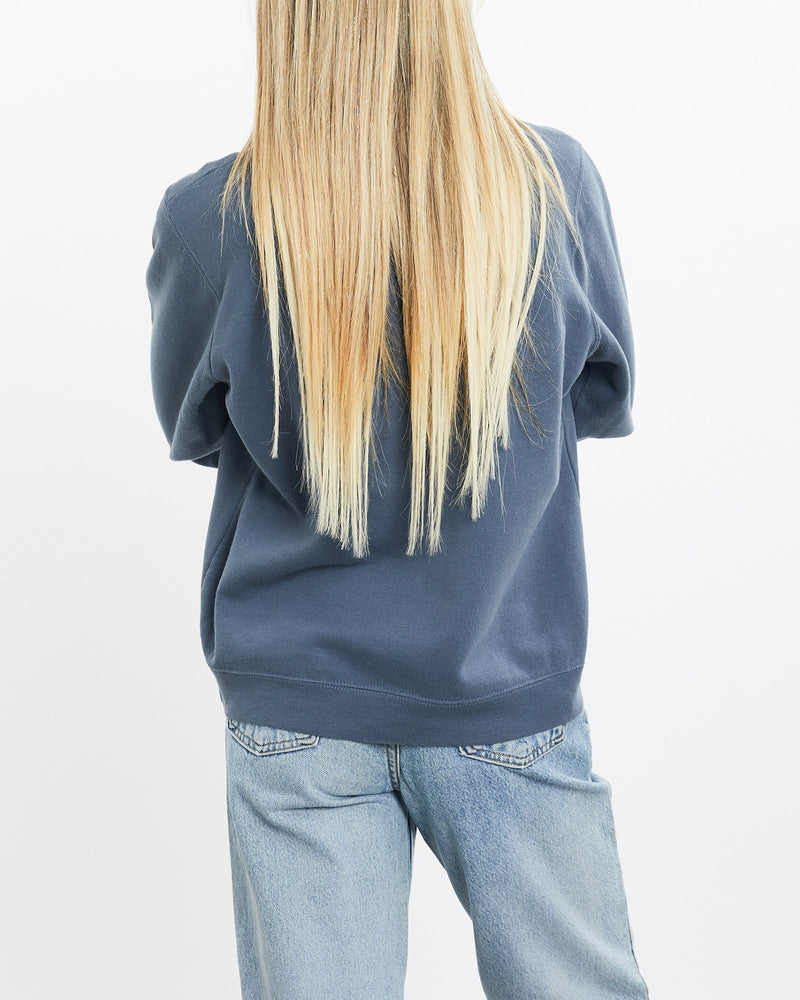 Vintage, NFL, Seattle, Seahawks, Sweatshirt, The Real Deal, size double extra small, colour Blue, newtown, sydney, australia, thrift store, opshop, preloved, secondhand, sustainable, retro, antique, 70s, 80s, 90s, 2000s, 00s, fashion, clothing, streetwear, trendy, garment, style, boutique, store, shop, archive, sale, cheap, best, top, Sweats and hoodies