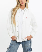 Vintage, 90s, Levi's, Button, Up, Shirt, The Real Deal, size small, colour White, newtown, sydney, australia, thrift store, opshop, preloved, secondhand, sustainable, retro, antique, 70s, 80s, 90s, 2000s, 00s, fashion, clothing, streetwear, trendy, garment, style, boutique, store, shop, archive, sale, cheap, best, top, Shirts