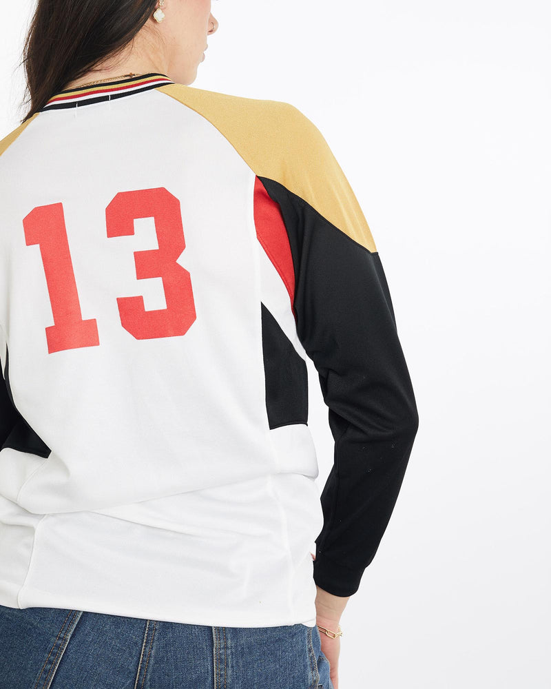 Vintage, 90s, Reebok, Japan, Ice, Hockey, Jersey, The Real Deal, size medium, colour Multicolour, newtown, sydney, australia, thrift store, opshop, preloved, secondhand, sustainable, retro, antique, 70s, 80s, 90s, 2000s, 00s, fashion, clothing, streetwear, trendy, garment, style, boutique, store, shop, archive, sale, cheap, best, top, T-Shirts