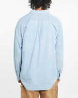 Vintage 90s Tommy Hilfiger Chambray Button Up Shirt <br>XL , The Real Deal , newtown, sydney, australia, thrift store, opshop, preloved, secondhand, sustainable, retro, antique, 70s, 80s, 90s, 2000s, 00s, fashion, clothing, streetwear, trendy, garment, style, boutique, store, shop, archive, sale, cheap, best, top