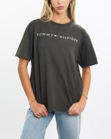 Vintage, 90s, Tommy, Hilfiger, Tee, The Real Deal, size extra small, colour Black, newtown, sydney, australia, thrift store, opshop, preloved, secondhand, sustainable, retro, antique, 70s, 80s, 90s, 2000s, 00s, fashion, clothing, streetwear, trendy, garment, style, boutique, store, shop, archive, sale, cheap, best, top, T-Shirts