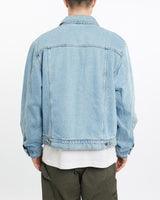 Vintage, Wrangler, Denim, Jacket, The Real Deal, size extra large, colour Blue, newtown, sydney, australia, thrift store, opshop, preloved, secondhand, sustainable, retro, antique, 70s, 80s, 90s, 2000s, 00s, fashion, clothing, streetwear, trendy, garment, style, boutique, store, shop, archive, sale, cheap, best, top, Jackets