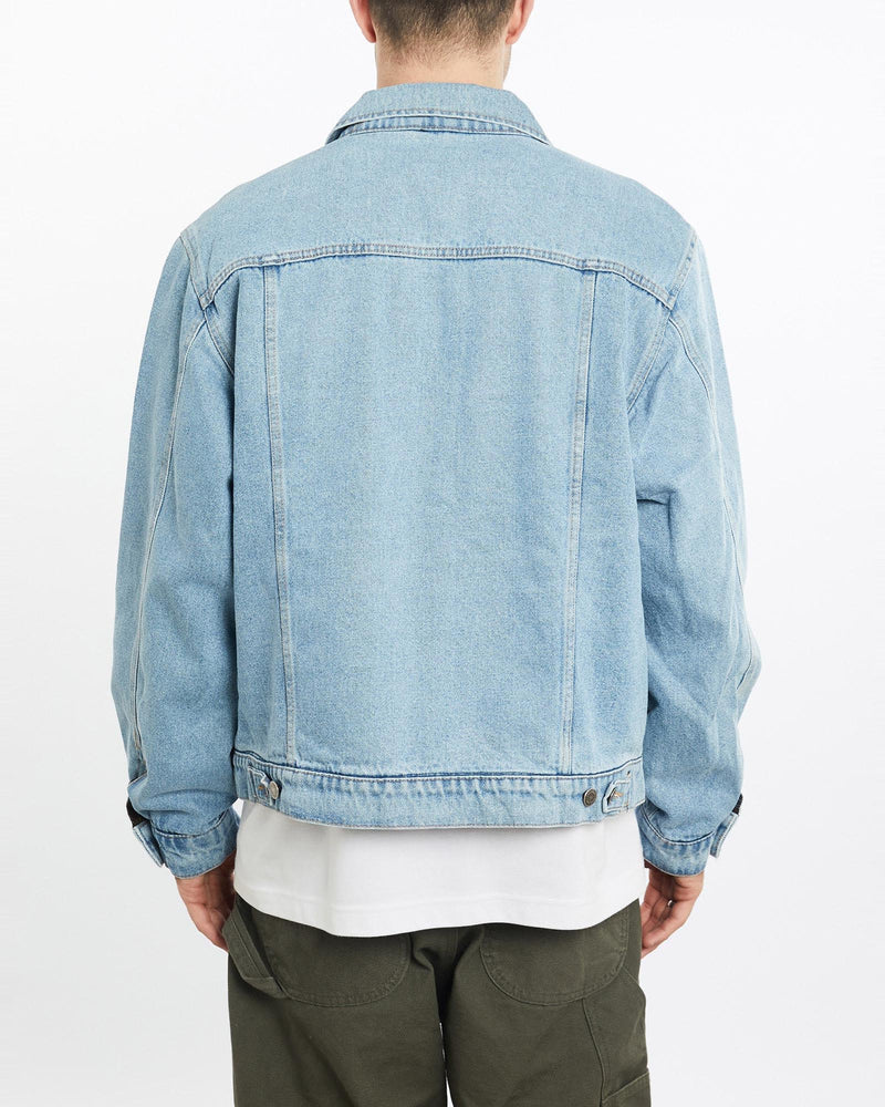 Vintage, Wrangler, Denim, Jacket, The Real Deal, size extra large, colour Blue, newtown, sydney, australia, thrift store, opshop, preloved, secondhand, sustainable, retro, antique, 70s, 80s, 90s, 2000s, 00s, fashion, clothing, streetwear, trendy, garment, style, boutique, store, shop, archive, sale, cheap, best, top, Jackets