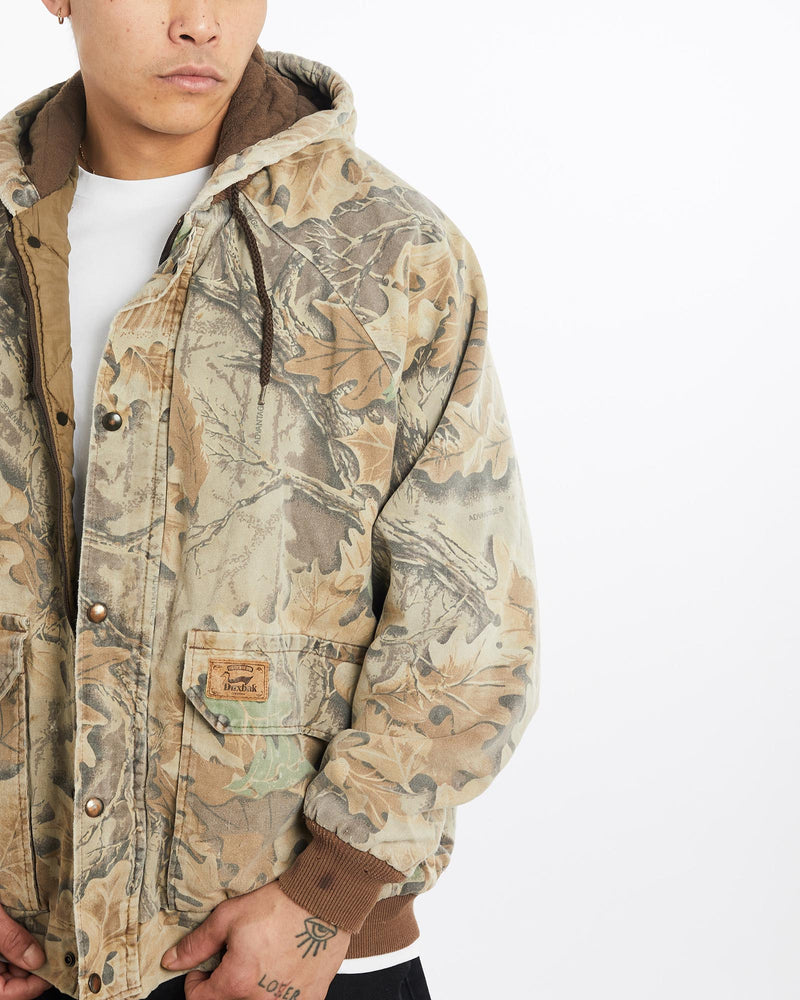 Vintage, Realtree, Camo, Jacket, The Real Deal, size extra large, colour Brown, newtown, sydney, australia, thrift store, opshop, preloved, secondhand, sustainable, retro, antique, 70s, 80s, 90s, 2000s, 00s, fashion, clothing, streetwear, trendy, garment, style, boutique, store, shop, archive, sale, cheap, best, top, Jackets