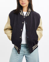 Vintage, 80s, Varsity, Jacket, The Real Deal, size small, colour Multicolour, newtown, sydney, australia, thrift store, opshop, preloved, secondhand, sustainable, retro, antique, 70s, 80s, 90s, 2000s, 00s, fashion, clothing, streetwear, trendy, garment, style, boutique, store, shop, archive, sale, cheap, best, top, Jackets