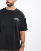 Vintage, John, Force, Racing, Tee, The Real Deal, size extra large, colour Black, newtown, sydney, australia, thrift store, opshop, preloved, secondhand, sustainable, retro, antique, 70s, 80s, 90s, 2000s, 00s, fashion, clothing, streetwear, trendy, garment, style, boutique, store, shop, archive, sale, cheap, best, top, T-Shirts