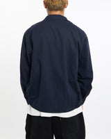 Vintage, 90s, Polo, Ralph, Lauren, Harrington, Jacket, The Real Deal, size extra large, colour Navy, newtown, sydney, australia, thrift store, opshop, preloved, secondhand, sustainable, retro, antique, 70s, 80s, 90s, 2000s, 00s, fashion, clothing, streetwear, trendy, garment, style, boutique, store, shop, archive, sale, cheap, best, top, Jackets