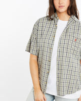 Vintage, 90s, Polo, Ralph, Lauren, Short, Sleeve, Button, Up, Shirt, The Real Deal, size medium, colour Multicolour, newtown, sydney, australia, thrift store, opshop, preloved, secondhand, sustainable, retro, antique, 70s, 80s, 90s, 2000s, 00s, fashion, clothing, streetwear, trendy, garment, style, boutique, store, shop, archive, sale, cheap, best, top, Shirts