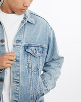 Vintage, Levi's, Denim, Jacket, The Real Deal, size large, colour Blue, newtown, sydney, australia, thrift store, opshop, preloved, secondhand, sustainable, retro, antique, 70s, 80s, 90s, 2000s, 00s, fashion, clothing, streetwear, trendy, garment, style, boutique, store, shop, archive, sale, cheap, best, top, Jackets