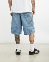 Vintage Arizona Jean Co. Denim Carpenter Shorts <br>31" , The Real Deal , newtown, sydney, australia, thrift store, opshop, preloved, secondhand, sustainable, retro, antique, 70s, 80s, 90s, 2000s, 00s, fashion, clothing, streetwear, trendy, garment, style, boutique, store, shop, archive, sale, cheap, best, top