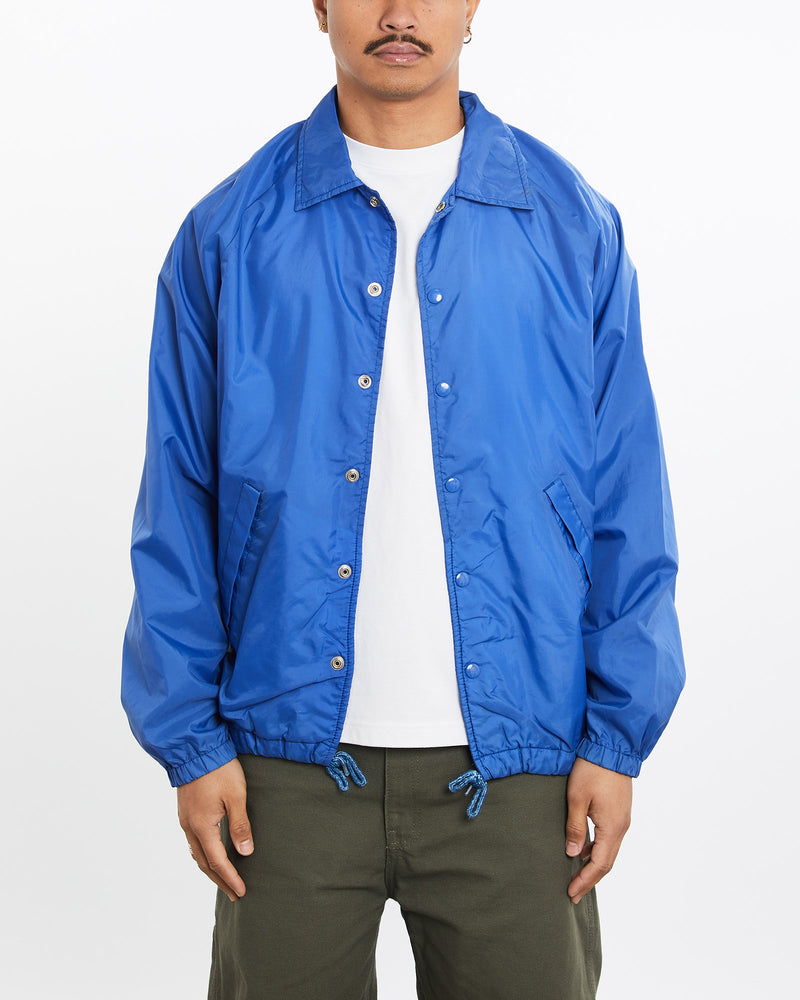 Vintage, 90s, O.D.S.S, Volleyball, Coaches, Jacket, The Real Deal, size large, colour Blue, newtown, sydney, australia, thrift store, opshop, preloved, secondhand, sustainable, retro, antique, 70s, 80s, 90s, 2000s, 00s, fashion, clothing, streetwear, trendy, garment, style, boutique, store, shop, archive, sale, cheap, best, top, Jackets