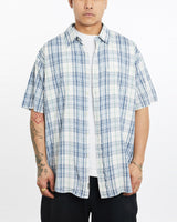 Vintage, Timberland, Short, Sleeve, Button, Up, Shirt, The Real Deal, size extra large, colour Multicolour, newtown, sydney, australia, thrift store, opshop, preloved, secondhand, sustainable, retro, antique, 70s, 80s, 90s, 2000s, 00s, fashion, clothing, streetwear, trendy, garment, style, boutique, store, shop, archive, sale, cheap, best, top, Shirts