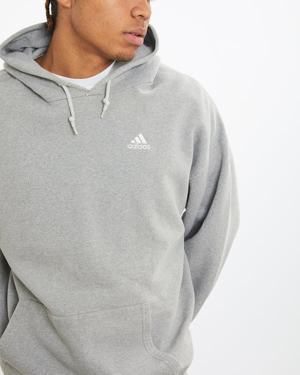 Vintage Adidas Hooded Sweatshirt <br>XL , The Real Deal , newtown, sydney, australia, thrift store, opshop, preloved, secondhand, sustainable, retro, antique, 70s, 80s, 90s, 2000s, 00s, fashion, clothing, streetwear, trendy, garment, style, boutique, store, shop, archive, sale, cheap, best, top