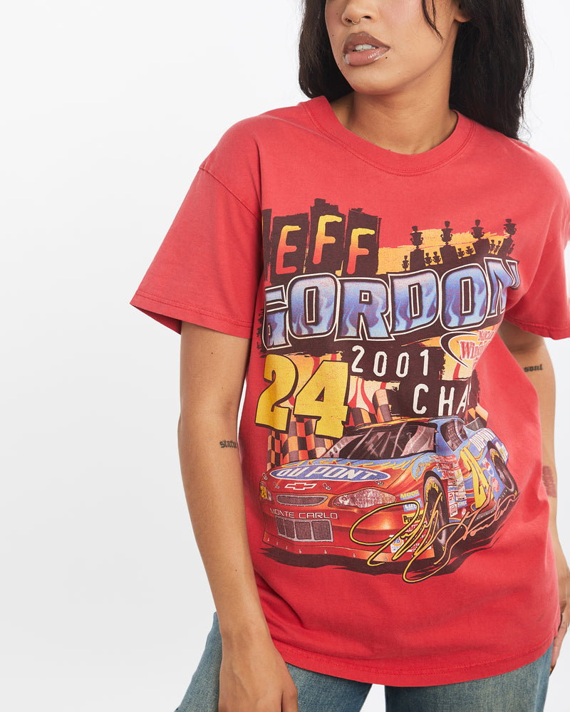 Vintage NASCAR Racing Tee <br>S , The Real Deal , newtown, sydney, australia, thrift store, opshop, preloved, secondhand, sustainable, retro, antique, 70s, 80s, 90s, 2000s, 00s, fashion, clothing, streetwear, trendy, garment, style, boutique, store, shop, archive, sale, cheap, best, top