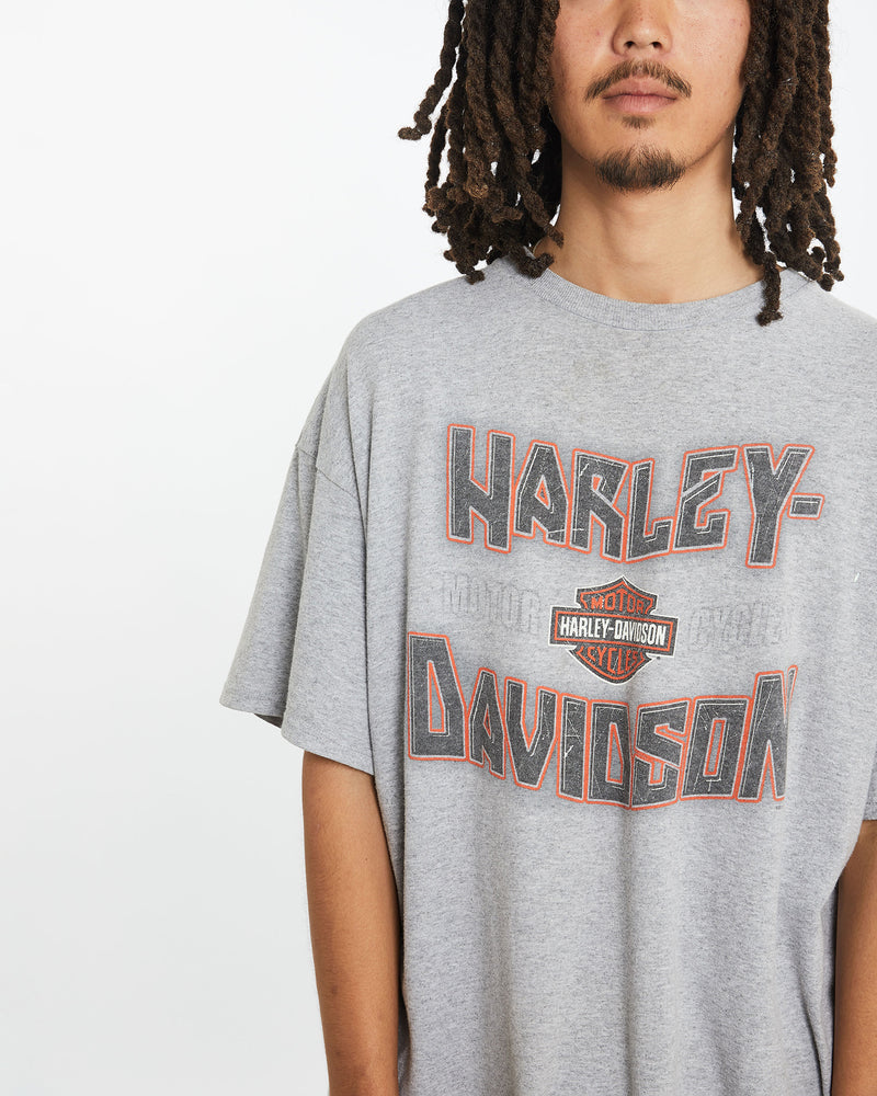 Harley Davidson Tee <br>L , The Real Deal , newtown, sydney, australia, thrift store, opshop, preloved, secondhand, sustainable, retro, antique, 70s, 80s, 90s, 2000s, 00s, fashion, clothing, streetwear, trendy, garment, style, boutique, store, shop, archive, sale, cheap, best, top